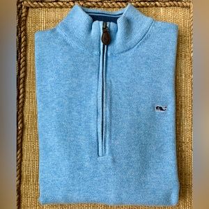 Vineyard Vines Boys Quarter Zip Sweater (Size XL)
